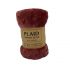 Plaid Fleece Grand Luxe 150x200 vin